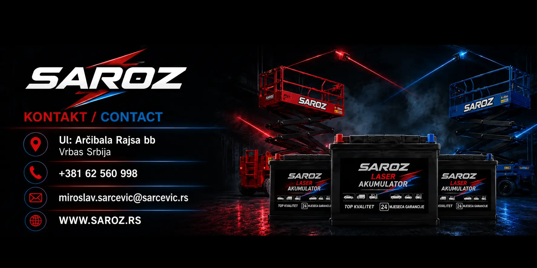 SAROZ KONTAKT